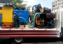 福建路永泰引进第一台组合式、一体化钻孔机